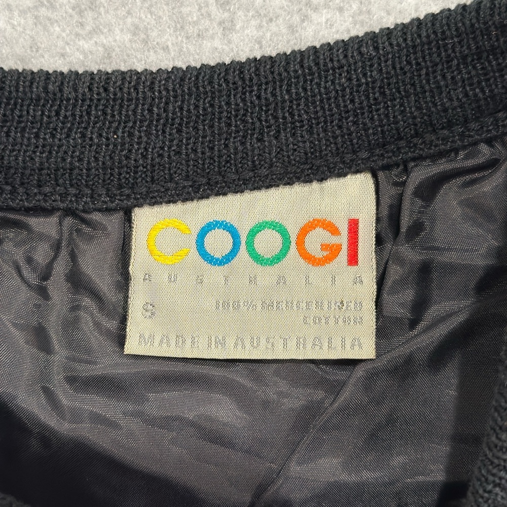 Vintage COOGI Multicolor Patterned Knit Mini Skirt - Picture 2 of 8